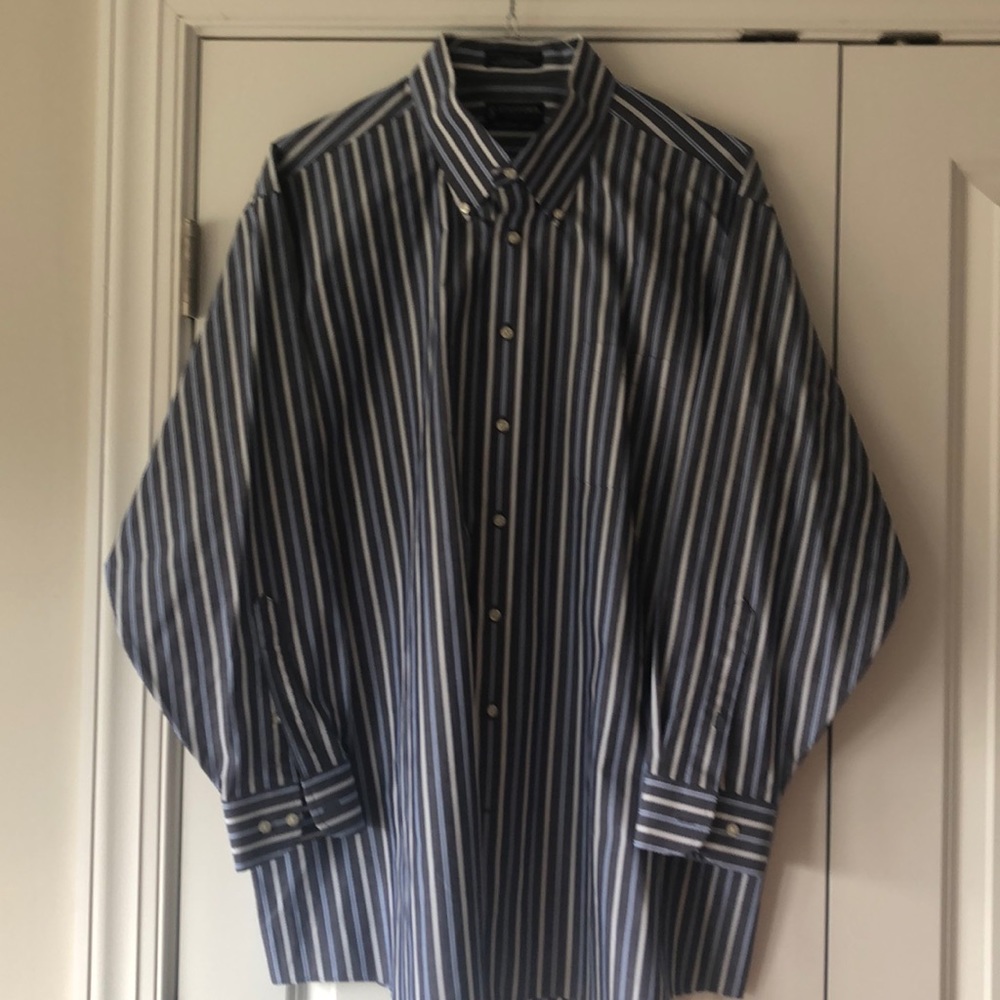 Stafford long sleeve Blazer shirt 18 x 34-35